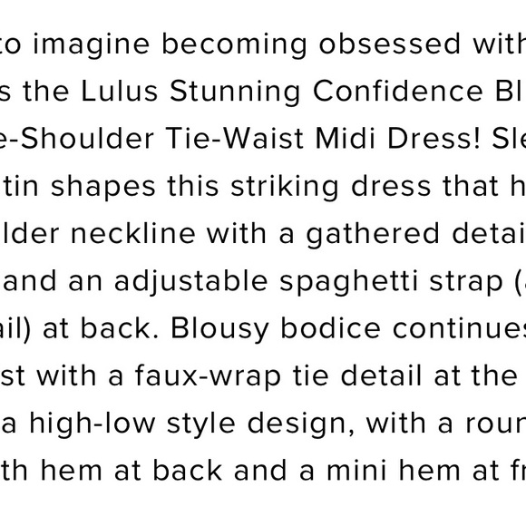 NWT Lulus dress - Picture 5 of 9